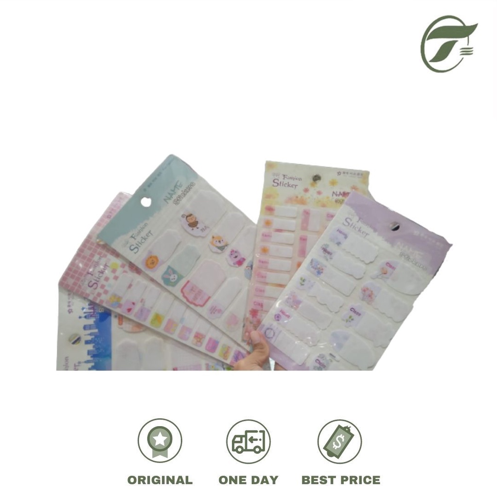 

STICKER NAMA GB21027-2007 SWS/WSQ/WS MOTIF MIX FASHION STICKER FUN FASHION TREND