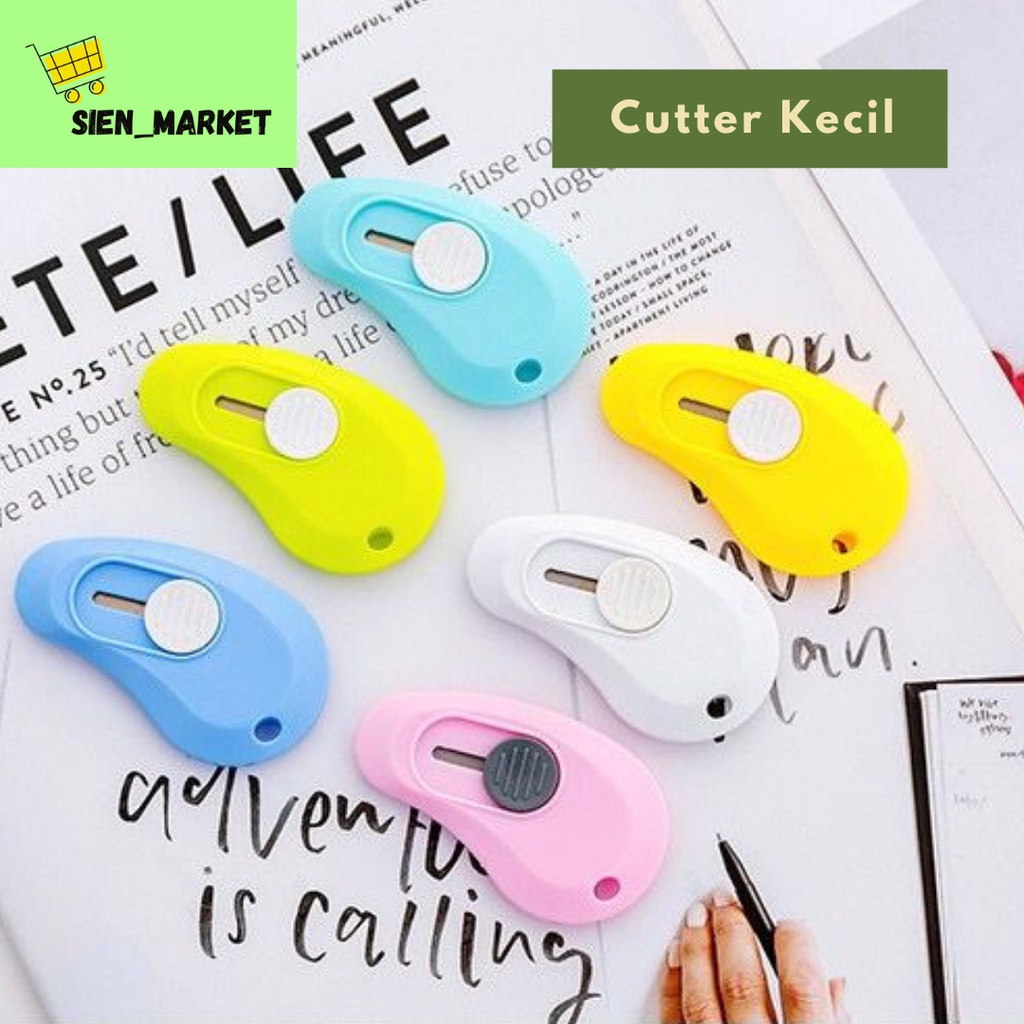 

Cutter Kecil Cutter Paket Lakban Mini Cutter Travel Small Knife Offica Pisau Kecil Cutter Murah