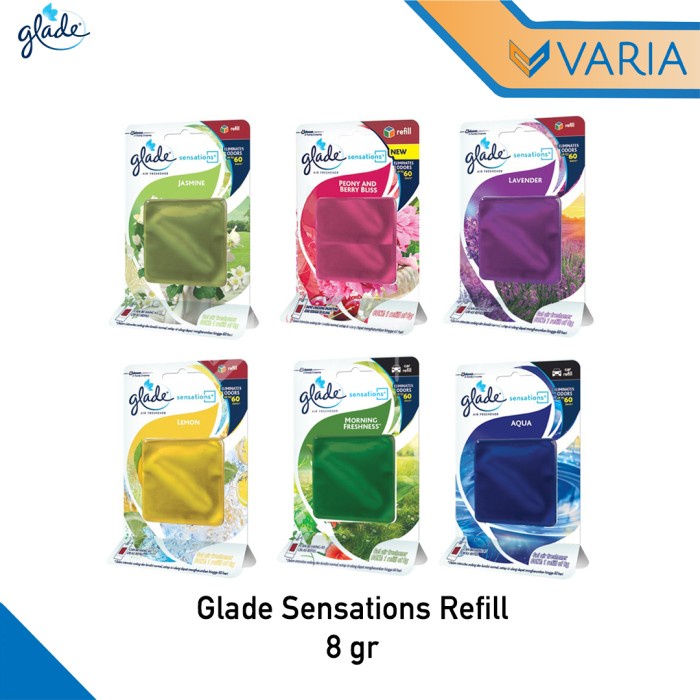 Glade Sensations Refill Continuous Freshness 8 gr Pengharum Udara Gel