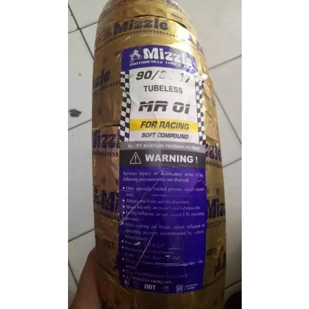 Ban mizzle 90/80-17 MR 01 ( PRODUKSI TERBARU )