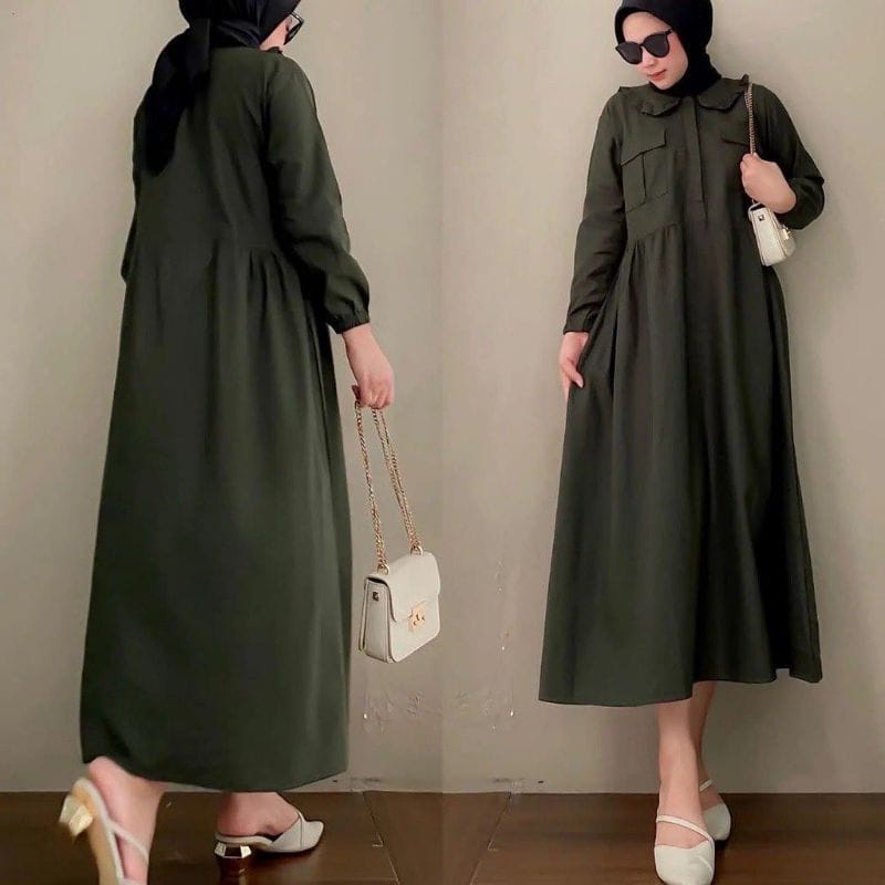 HASPI DRESS - dres murah / gamis murah / dres muslim / casual dres / dres cantik