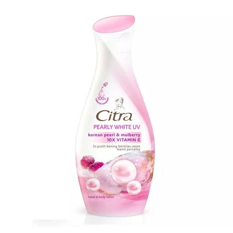 Jual Citra Hand Body Lotion Pearly White Uv Shopee Indonesia