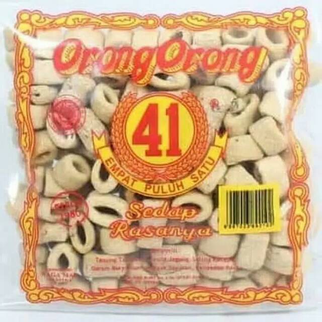 

Orong orong merk 41 medan.snack medan