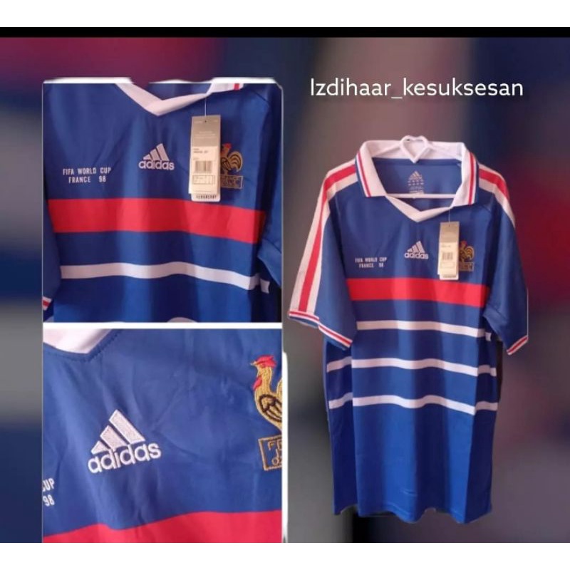 JERSEY RETRO FRANCE 1998