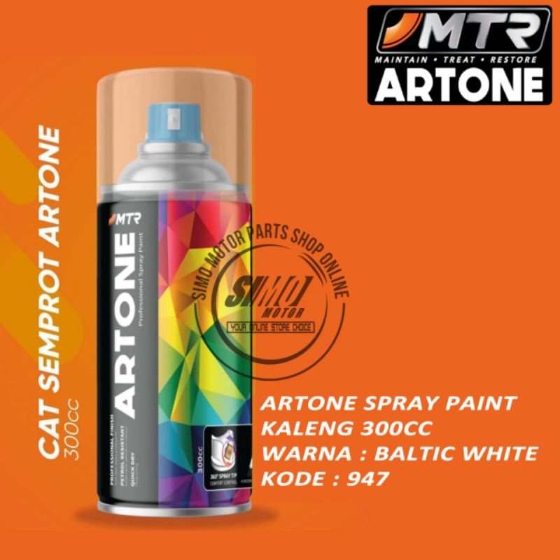 PILOK PYLOX CAT KALENG ARTONE BALTIC WHITE PUTIH TULANG GADING 947 300CC TAHAN BENSIN