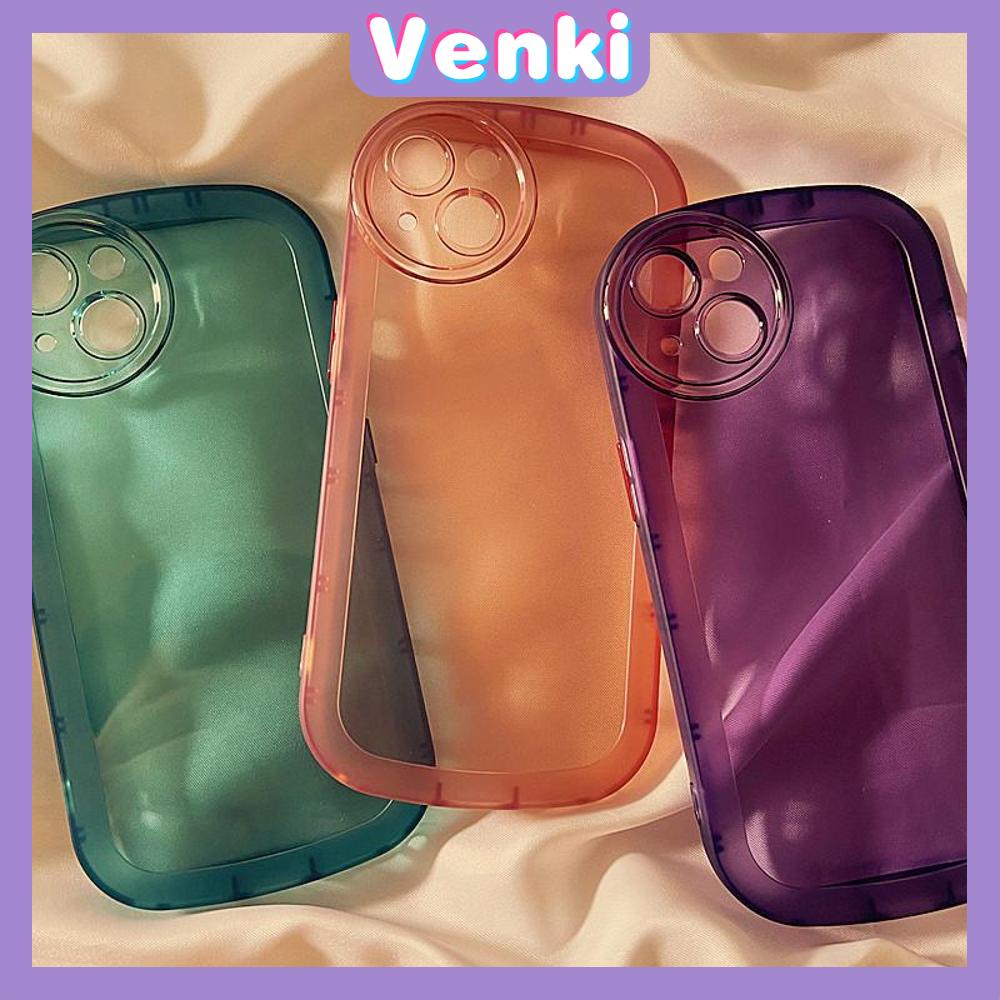 iPhone Case Silicone Soft Case Clear Case Fluorescent Color Round Airbag shockproof Color Button Camera Cover Protection For iPhone 11 iPhone 13 Pro Max iPhone 12 Pro Max iPhone xr