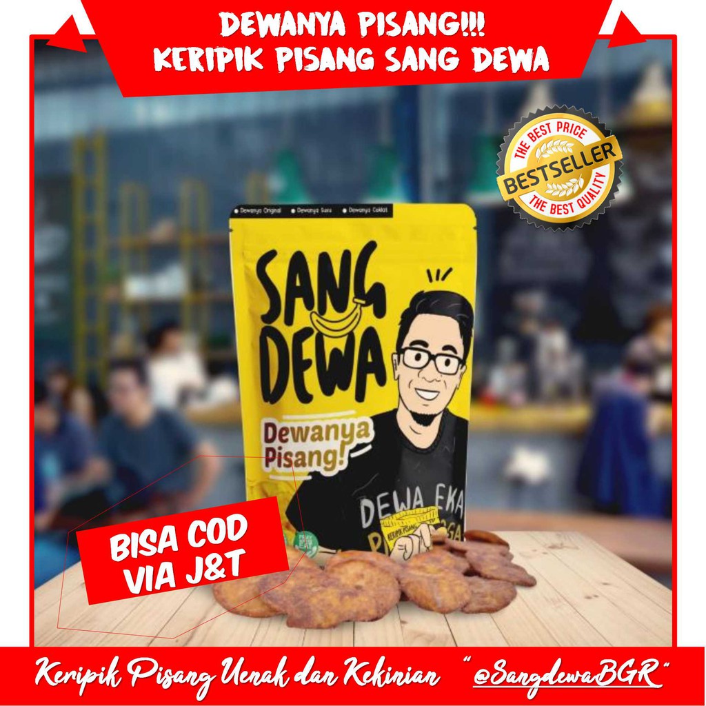 

DEWANYA PISANG!!! Keripik Pisang Cokelat SANG DEWA Enak dan Kekinian