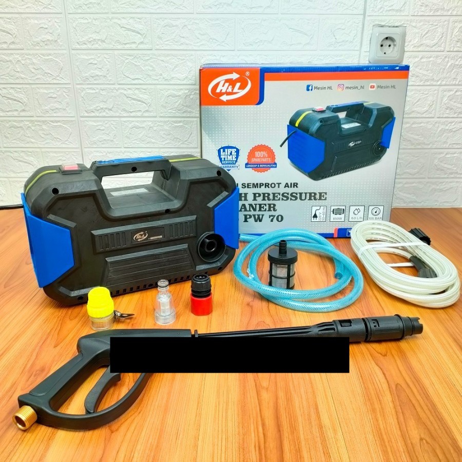 mesin cuci mobil motor jet cleaner high pressure H&amp;L