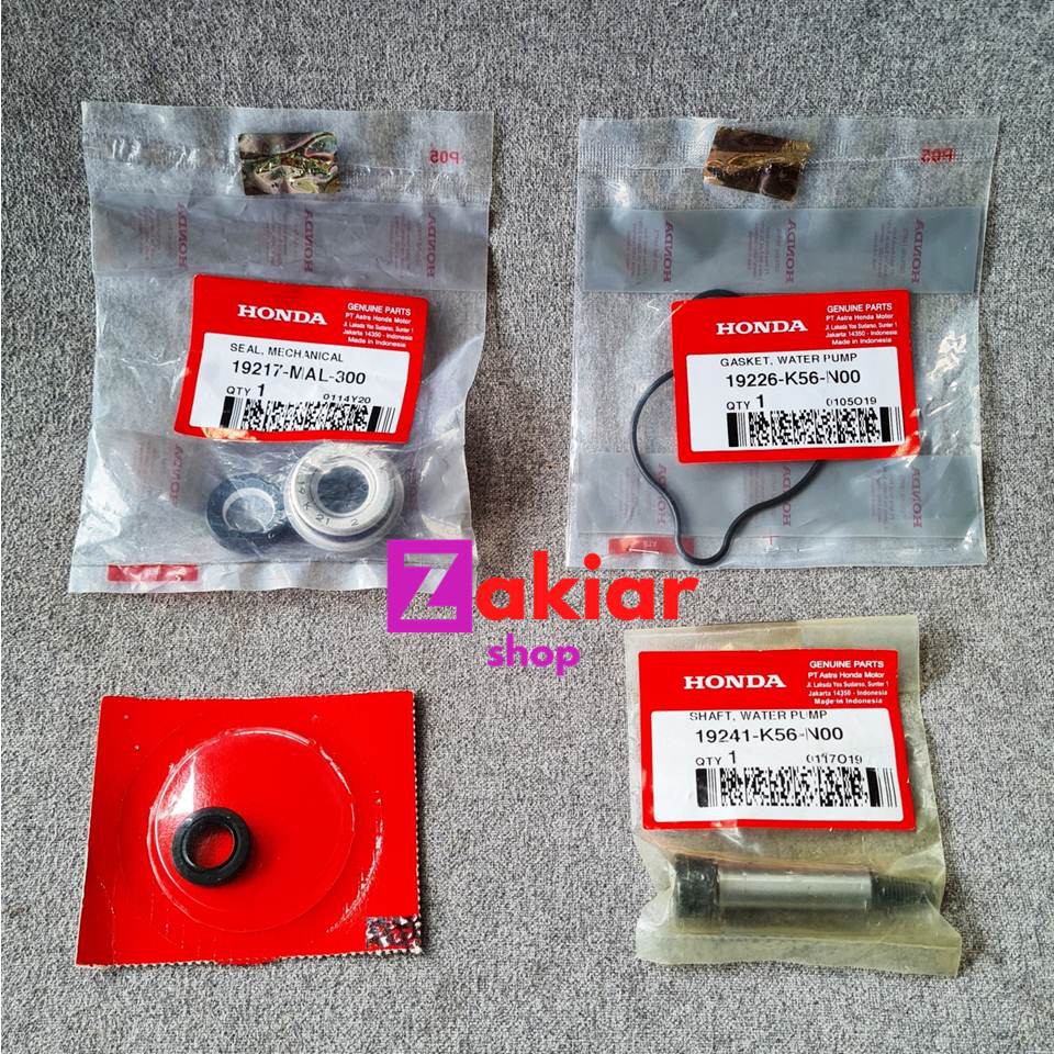 Seal Mechanical As water Pump seal oli Gasket water pump CB 150 R CBR 150 Led Sonic 150 Supra GTR