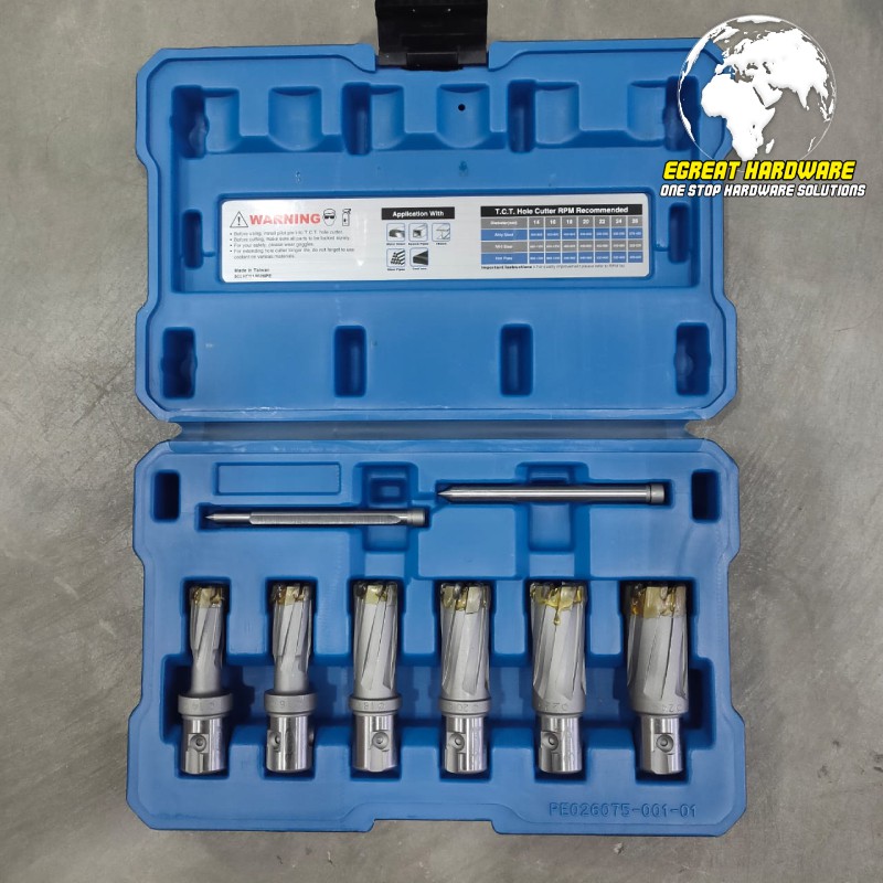 

Cutter Hole 3 Keego Carbide TCT HC35 KIT Set Cutter Hole Carbide 35MM