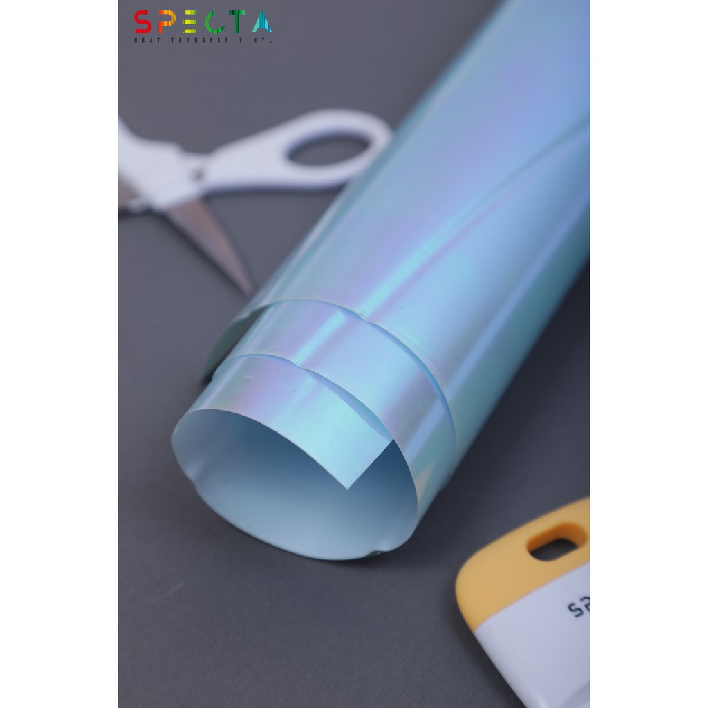 POLYFLEX PET LASER METALLIC KOREA SPECTAFLEX PL - 09 HTV LIGHT BLUE