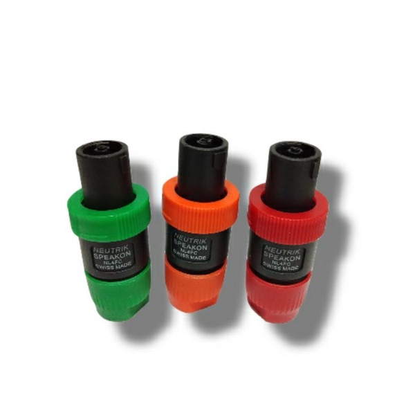 Jack jek jeck speakon spikon spicon warna