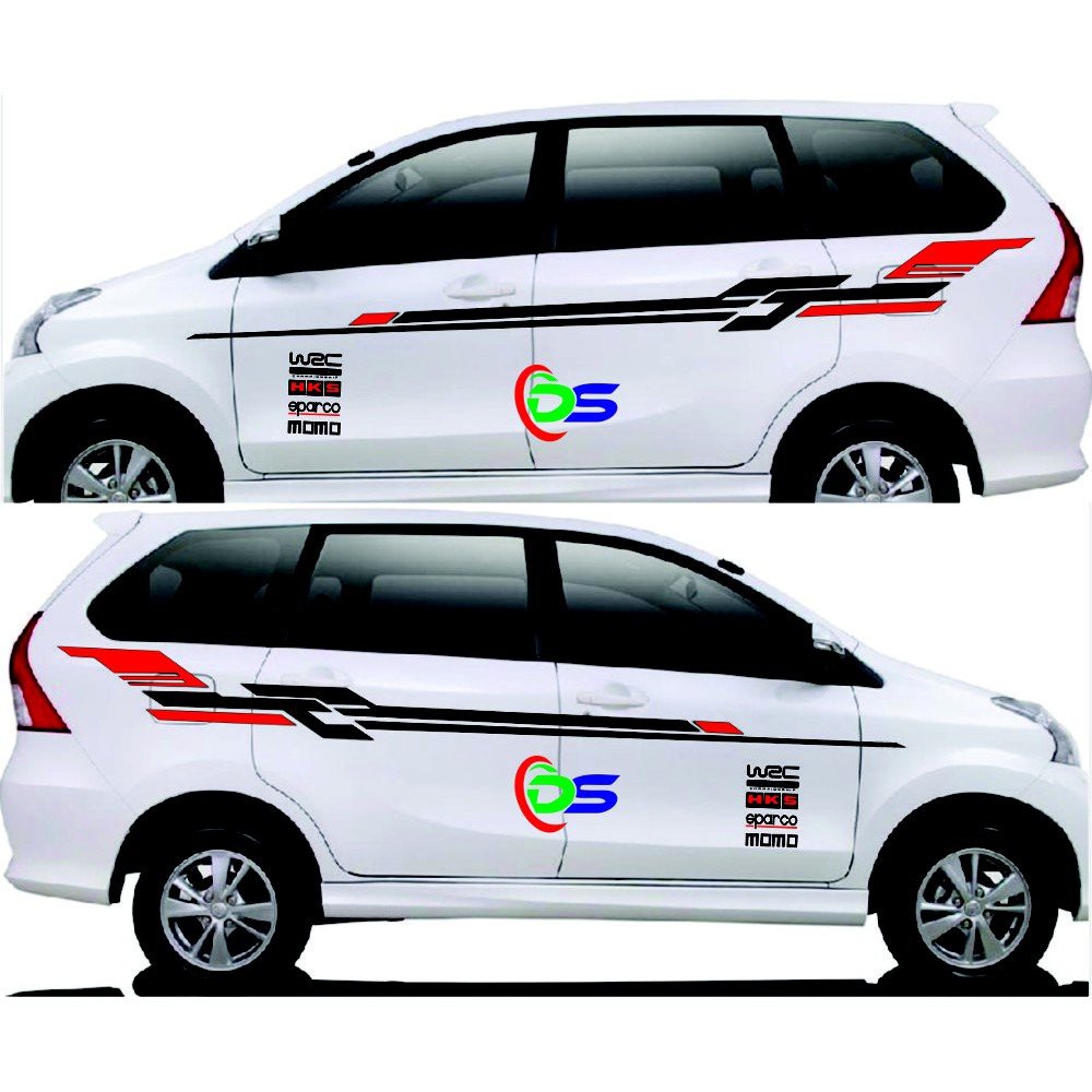 Stiker Mobil Vios Warna Hitam - Gambar-Gambar Stiker