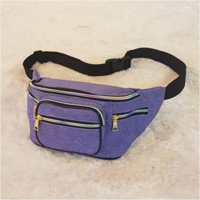 Durable Fanny pack tas Tas Pinggang Wanita Tahan Air Paket Fanny Tas Dada Modis Tas Selempang Olahraga Luar Ruangan Tas Sabuk Pria Travel Kasual Tas Pinggang Hip