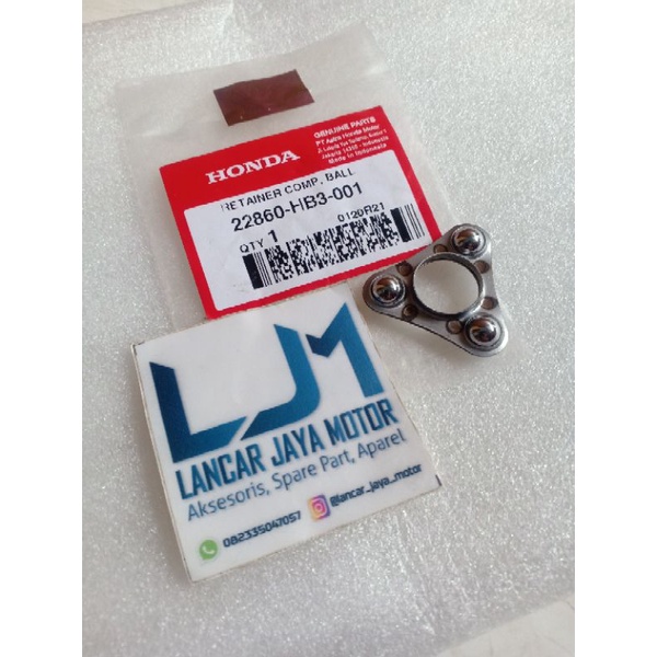 22860-HB3-001 Retainer Comp Ball Bintang Bak Kopling Supra X 125 blade