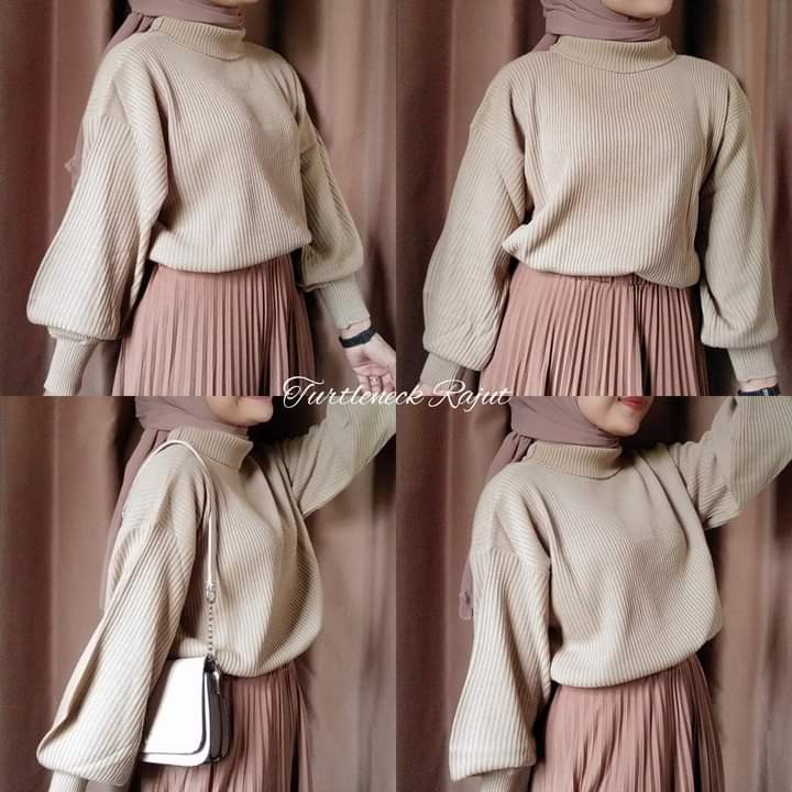 BASIC RAJUT TURTLENECK (KERAH TINGGI)