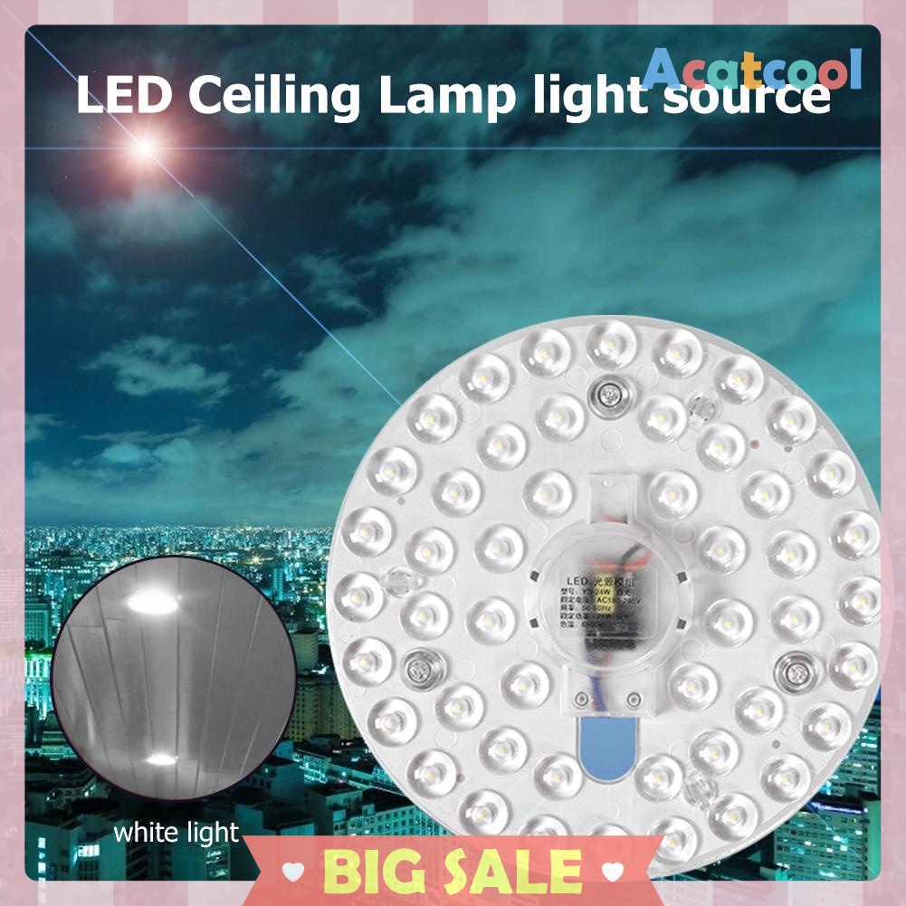 LED Ceiling Light AC220V 12/18/24/36W Surface Mounted Household Lamp Supply