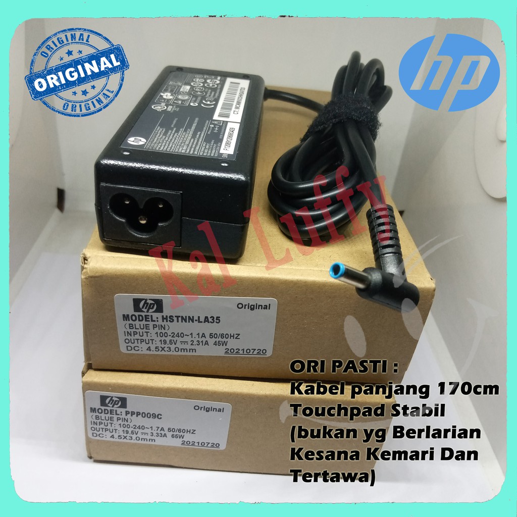 Charger Laptop HP ORIGINAL 14 14S CF1051TU dk0073au