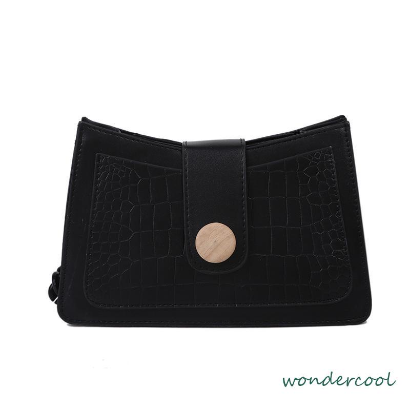 Tas Ketiak Fashion Wanita Tas Kotak Kecil Tas Bahu Tas Kecil Sederhana-Won