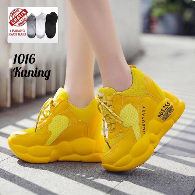 SEPATU WEDGES WANITA IMPOR KOREA 1016