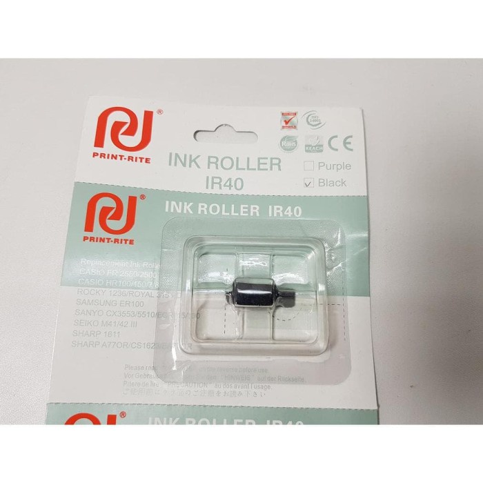 PRINT-RITE FOR CASIO IR 40 BLACK - TINTA/INK ROLL KALKULATOR