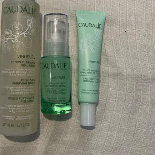 ℮ [ share ] caudalie vinopure toner serum mattifying cream ✶
