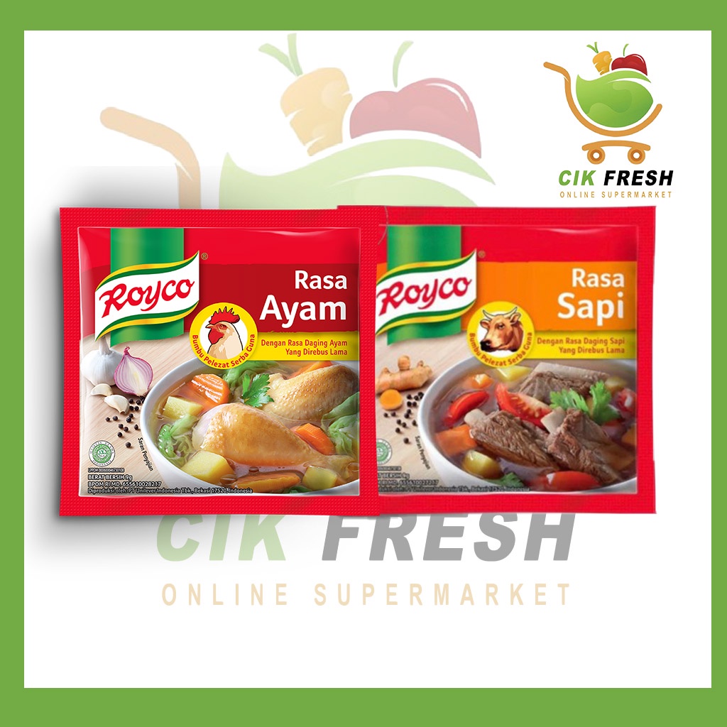 

ROYCO KALDU AYAM DAN KALDU SAPI 9gr