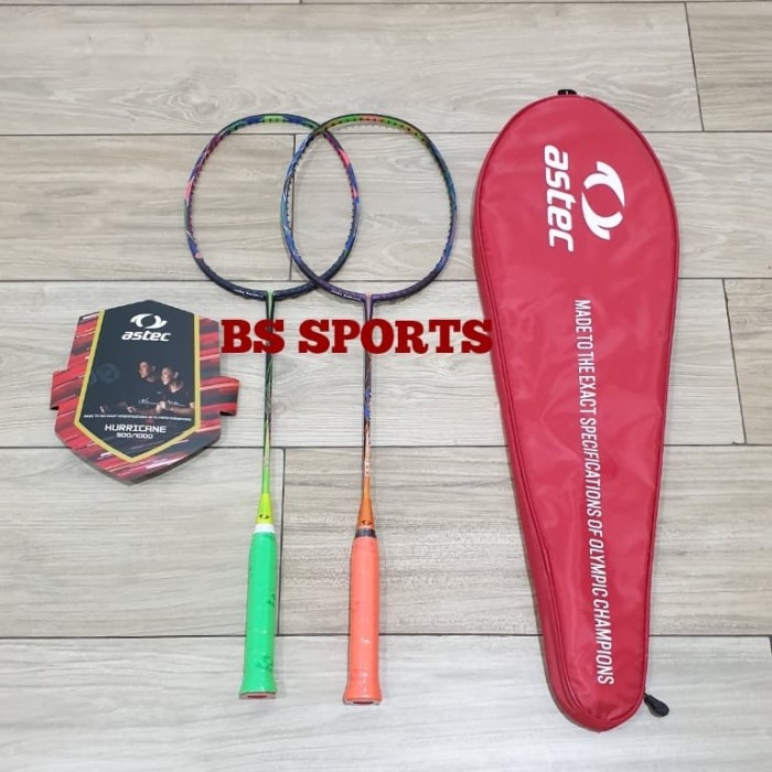 Langsung Order RAKET BADMINTON RAKET ASTEC HURRICANE 900 ORIGINAL 100% Diskon