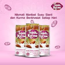 SUSU STERIL TUJUH KURMA - NETTO 200 ML// 7 KURMA MINUMAN SEHAT MURAH