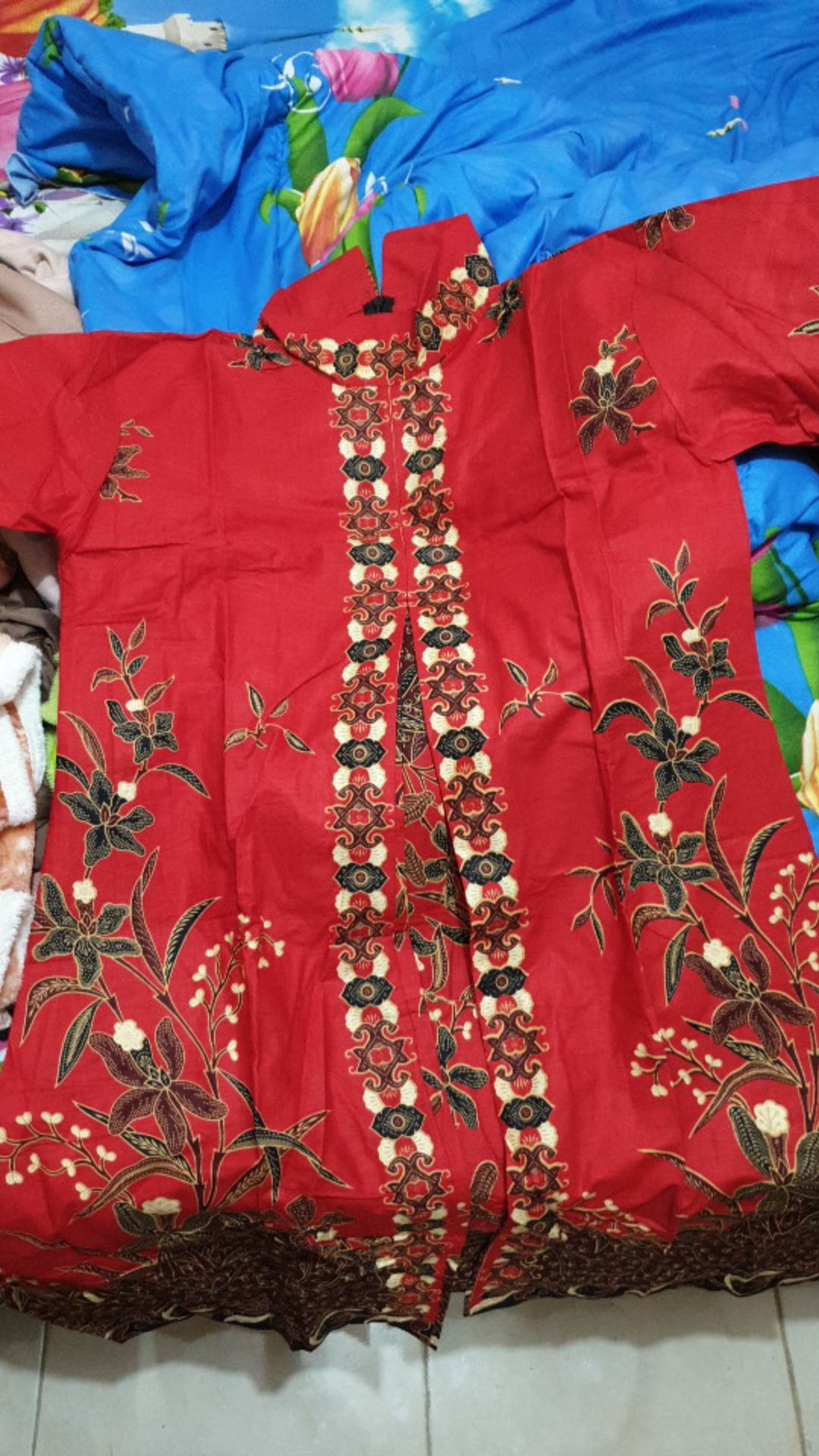 Tunik Ploi Teratai Tunik Batik Modern Tunik Original S M L Xl Xxl Jumbo