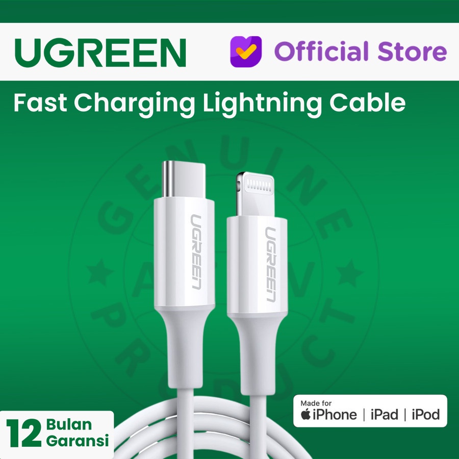 UGREEN Kabel USB-C to Lightning (Fast-Charging) - US171