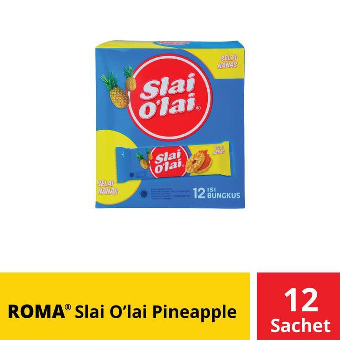 

TERMURAH Roma Slai O'Lai Pineapple 12 Sc @24 Gr BEST SELLER