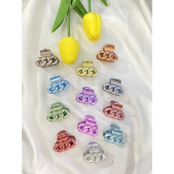 JEPITAN JEDAI SALON PONI METALIK IMPORT/JEPITAN GAYA KOREA