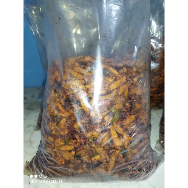 

Basreng daun jeruk pedas|cemilan renyah gurih|termurah