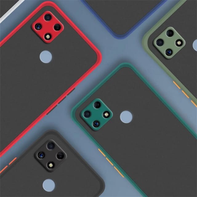 REALME NARZO 50A 50I 30A C11 C12 C15 C25 C25Y C21Y SOFT CASE MATTE COLORED FROSTED
