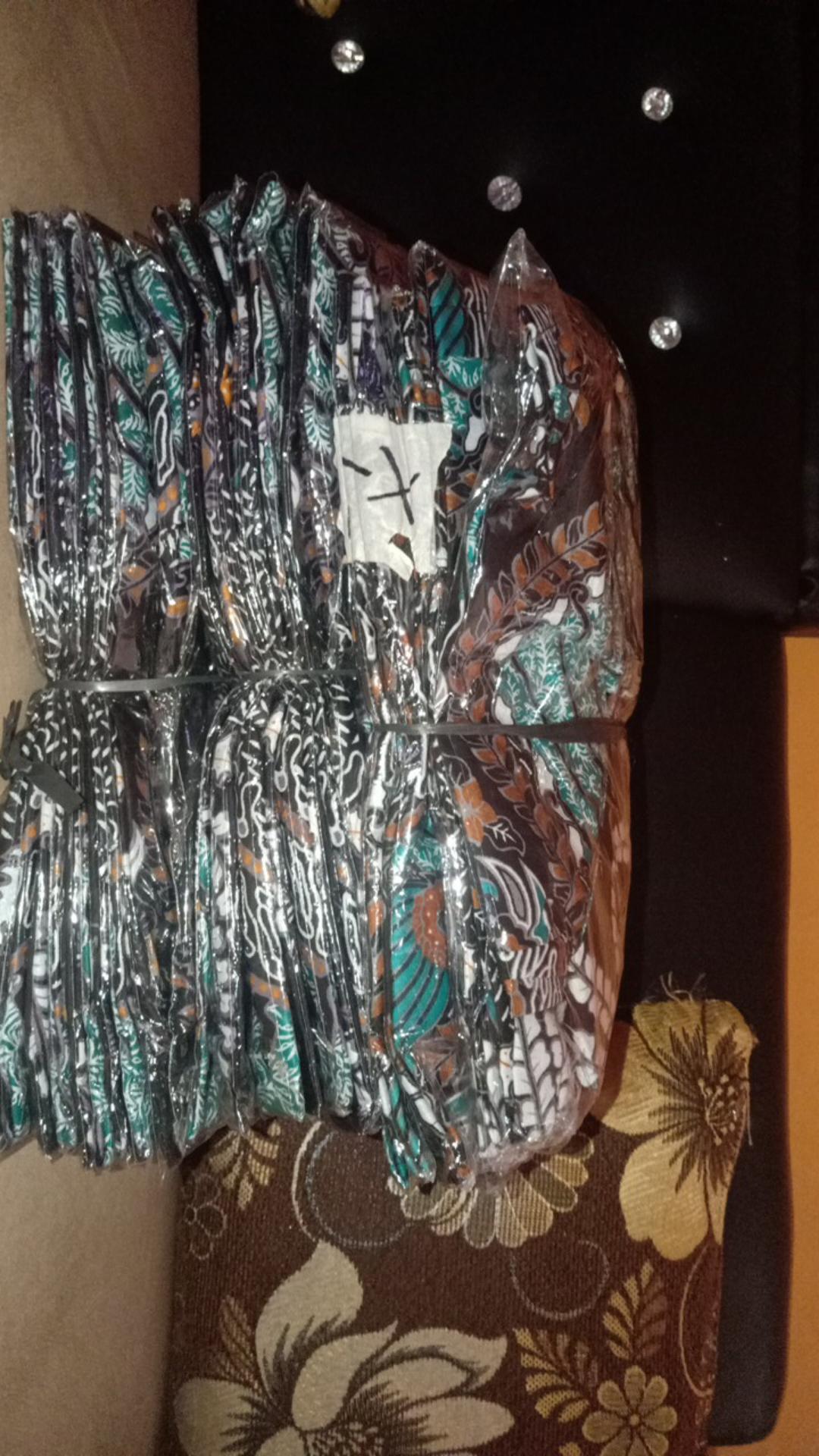 M, L, Xl, Xxl, Xxxl, Xxxxl, Xxxxxl Hem Kemeja Batik Pria Lengan Pendek Terviral Jumbo Batik Original