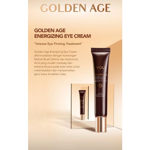 ☀️cahaya acc☀️EYE CREAM GOLDEN AGE YOU