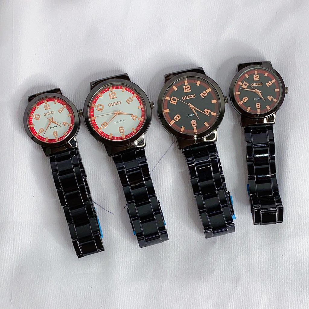 JAM TANGAN PASANGAN PRIA&amp; WANITA RANTAI STAINLES MODEL QUARTZ