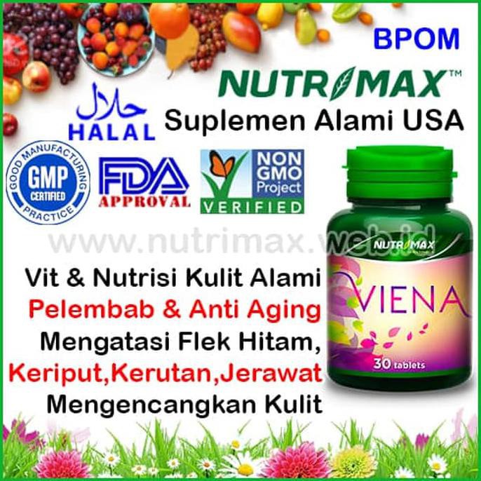 Nutrimax Viena Vitamin Untuk Kesehatan Kulit Kering/Berjerawat/Jerawat