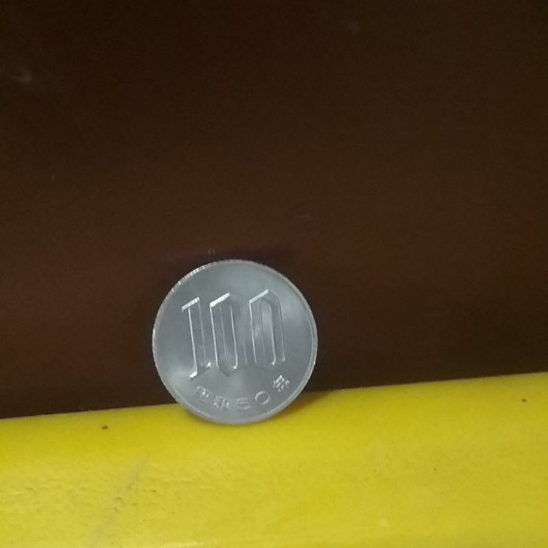 koin 100 yen 1975