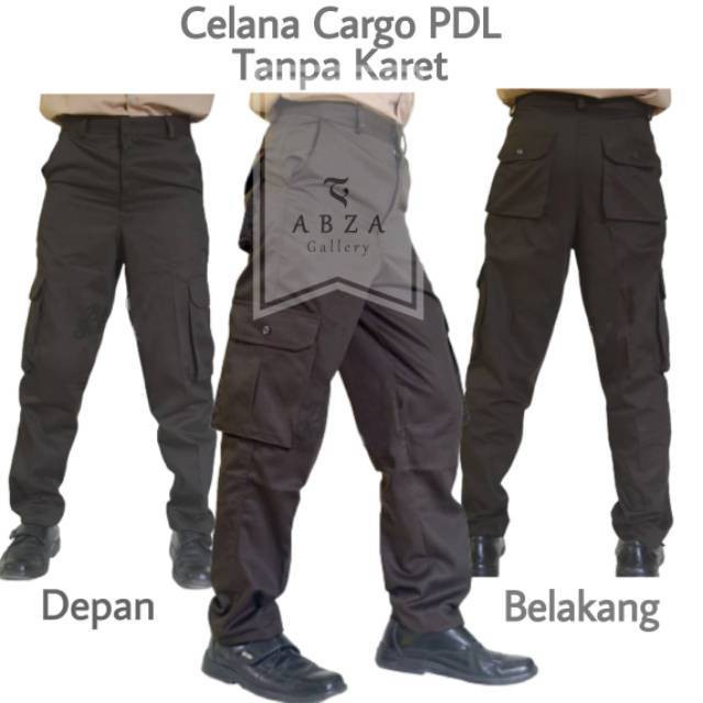 Termurah di Shopee    SERAGAM SEKOLAH Celana Pramuka PDL Kempol Cargo (saku 6) SMP SMA Pembina Bahan