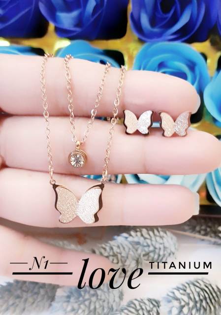 Titanium set perhiasan 1620g