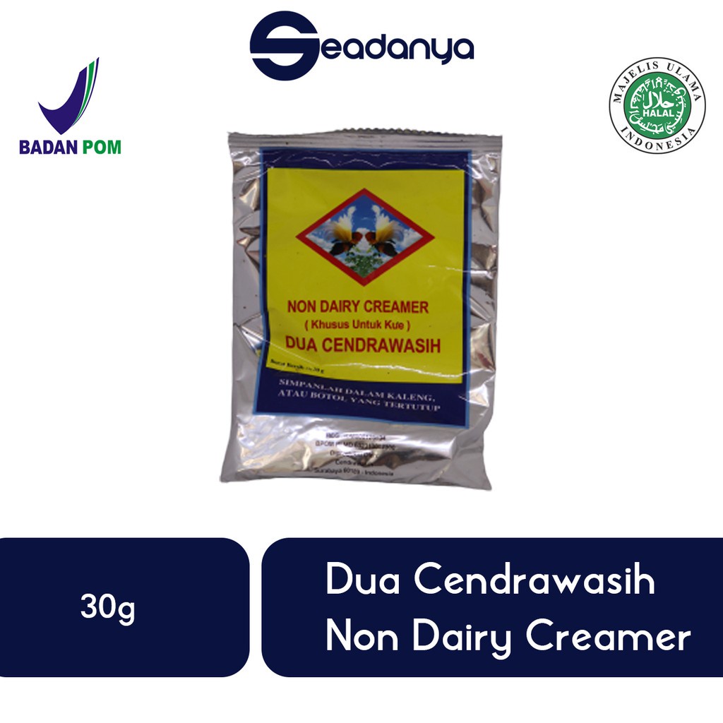 

Non Dairy Creamer Dua Cendrawasih 30g