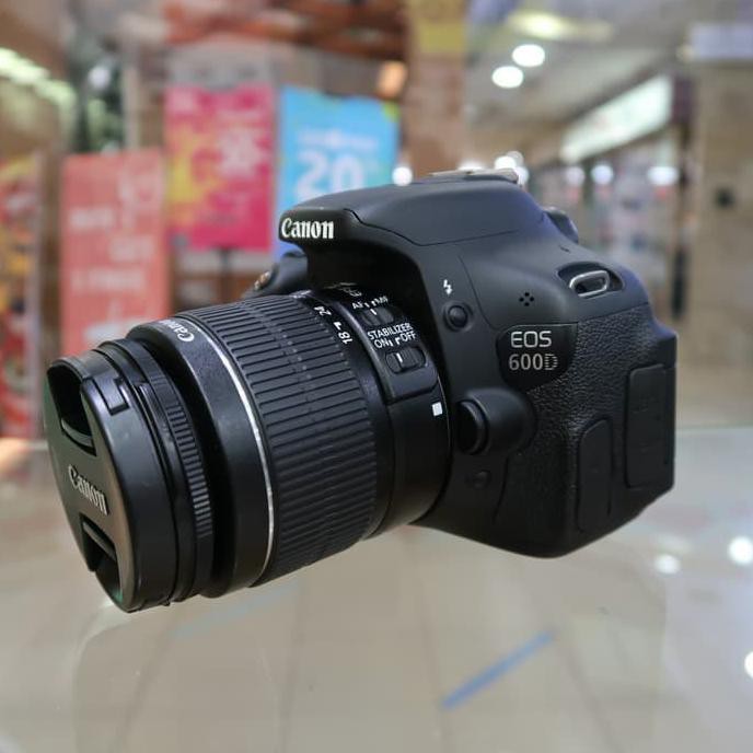 [BISA BAYAR DITEMPAT] KAMERA SALE  DSLR CANON EOS 600 D LENSA KIT 18 - 55 MM PROMO Kode 661