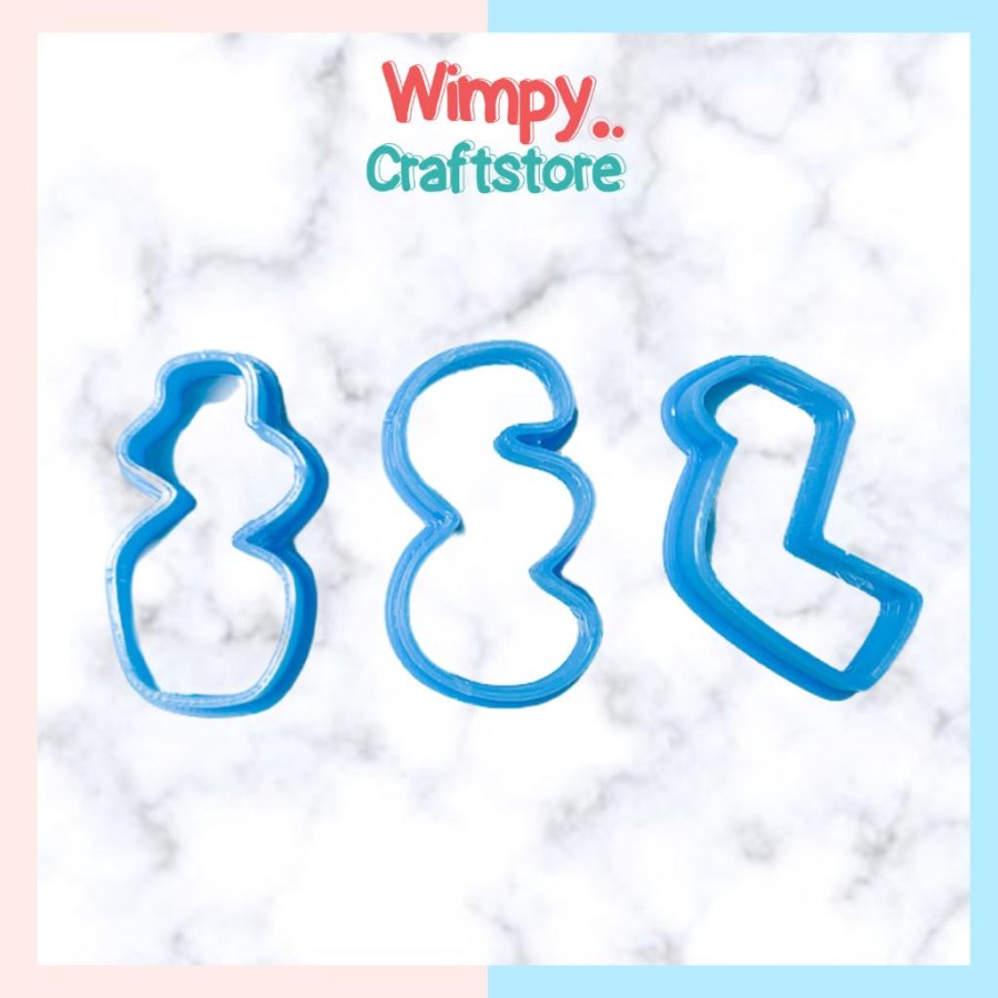 Cetakan Polymer Clay Cutter Cetakan Clay Cookie Cutter Cetakan Kue