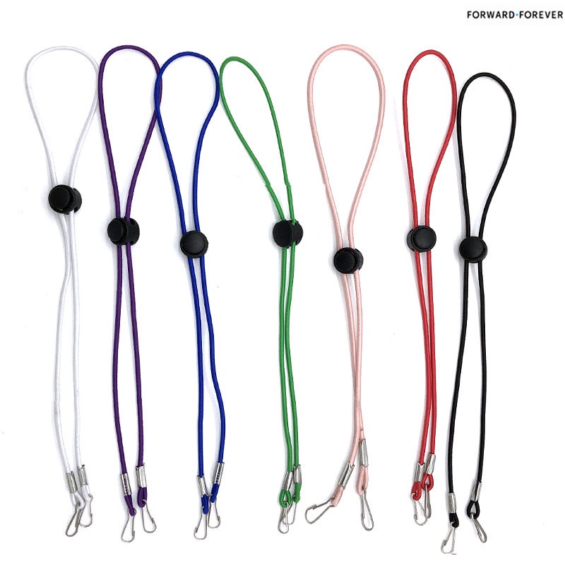 Kalung Tali Lanyard Elastis Simple Anti Hilang Untuk Masker M60073