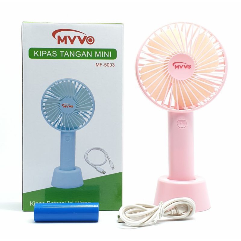 Myvo MF-5003 Mini Fan Genggam / Kipas Tangan Mini / Kipas Mini Portable