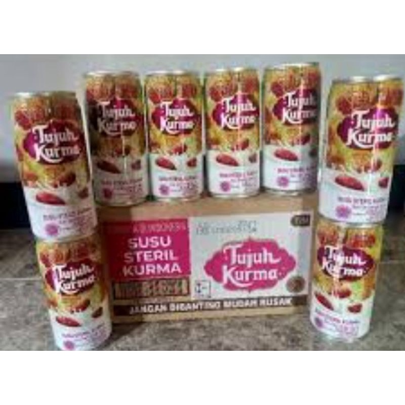 

Susu Steril Tujuh Kurma Sekarton (isi 12 kaleng)