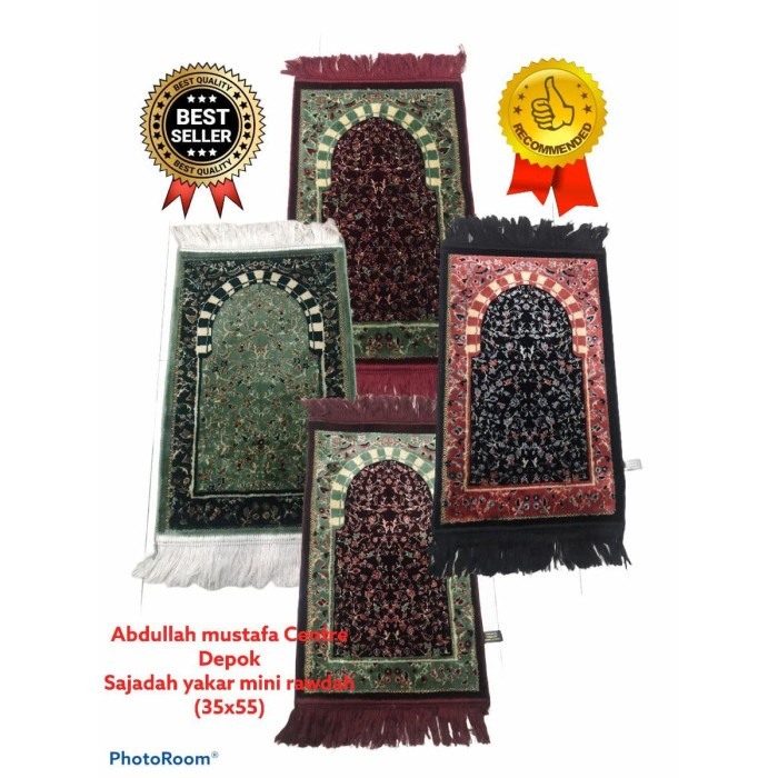 Special Sajadah Rawdah Jannah mini YAKAR Terbaru