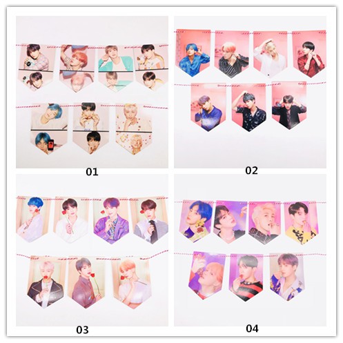 Poster Bendera Gantung Desain Kpop Bts V Suga Bahan Kertas Untuk Dekorasi Konser Shopee Indonesia